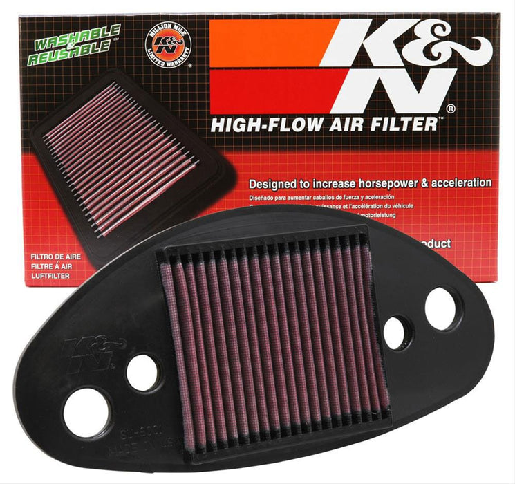 K&N Replacement Motorcycle Air Filter KNSU-8001