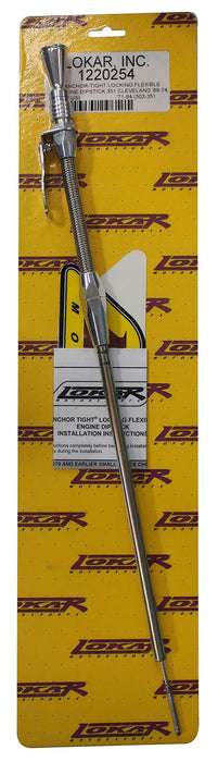 Anchor-Tight Lock Flex Engine Dipstick - Polished LK-1220254