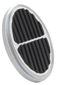 Oval Dimmer Cover with Rubber - Brushed Billet Aluminium LK-BAG-6109