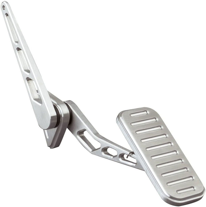 XL Series Accelerator Pedal Ball-Milled - Brushed Billet Aluminium LK-BFG-6010