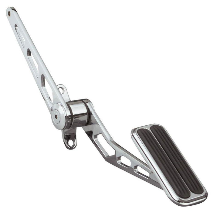 Steel Accelerator Pedal with Rubber Insert - Chromed LK-SG-6007