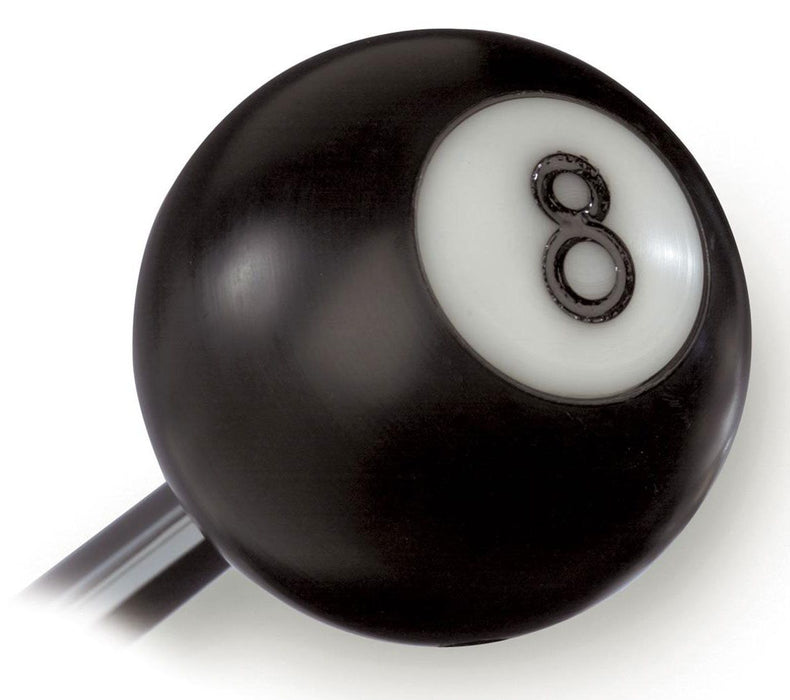 Black 8-Ball Gear Knob 3/8-16 & 3/8-24 Thread LK-SK-6850