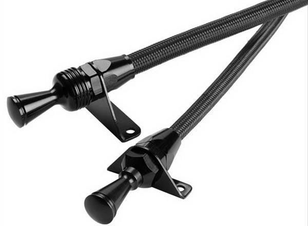 Flexible Engine Dipstick Black Stainless Steel Housing LK-XED-5023