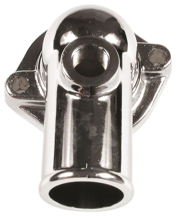 Mr Gasket Chrome Thermostat Housing - 90° MG2664