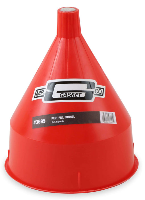 Mr Gasket Fast Fill Funnel 5.7ltr Capacity MG3695