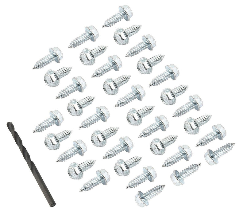 Mr Gasket Tyre Screw Kit Hex Head Self-Tapping Screws, 35 per set MG4318