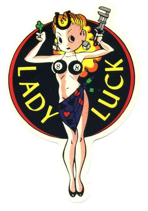 Lady Luck Sticker MNLL1-6