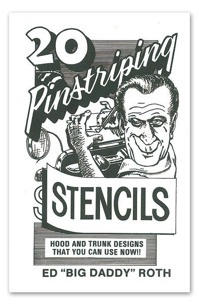 20 Pinstriping Stencils MNRB02BKPS