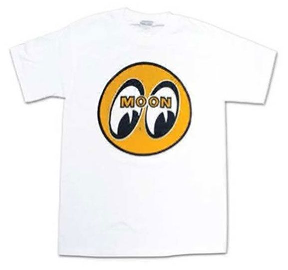 Original Mooneyes White T-Shirt MNTM001WHM