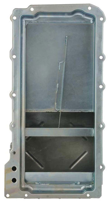 Steel Wet Sump Oil Pan, 6" Deep, Angled Sump MO20141