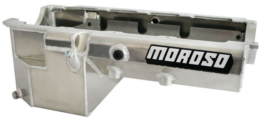 Oil Pan, Fabricated Aluminium, 8" Deep, 6.6L MO20385