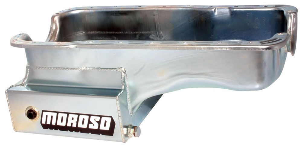 Street/Strip & Road Race Front Sump Oil Pan, 8" Deep MO20503