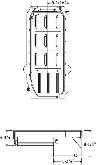 Wet Sump Oil Pan, 8-1/4" Deep MO21017