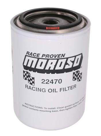 Racing Oil Filter Long Design 5-1/4" High MO22470