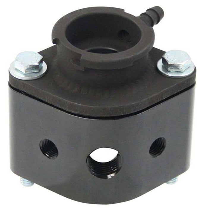 Billet Aluminium Filler Neck Manifold Housing - Black Anodised MO63424