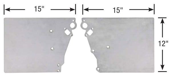 Aluminium Front Motor Plate MOC3995