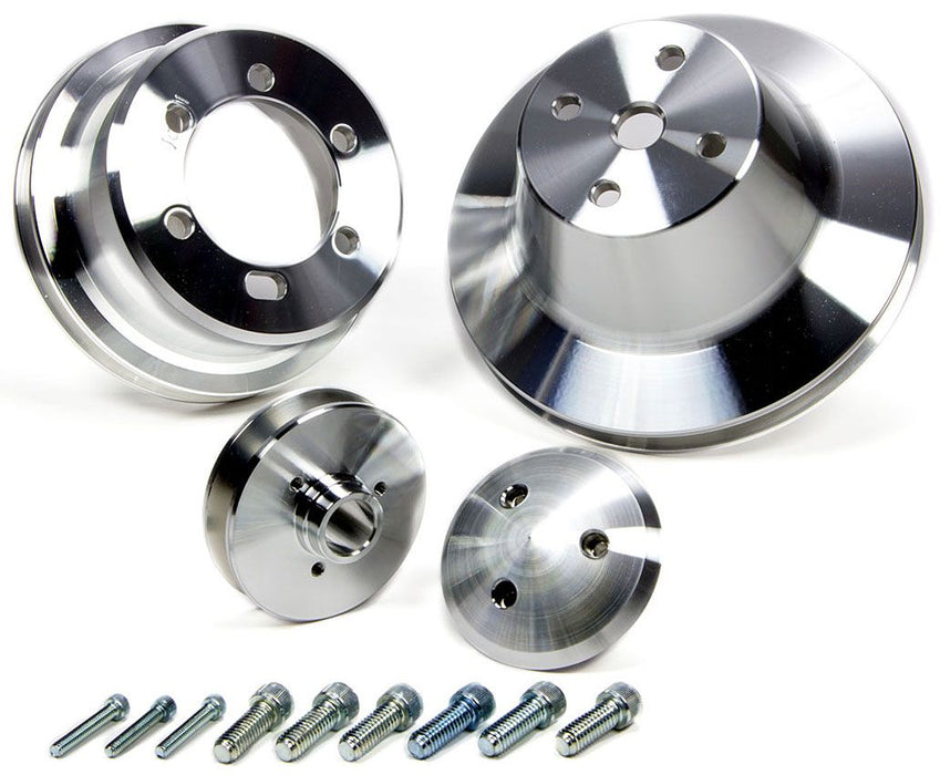 March Performance 1-Groove V-Belt Pulley Set MPP10210