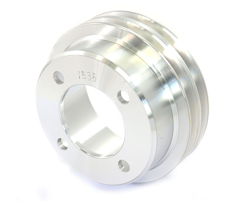 March Performance 2-Groove Crank Pulley with 4-Bolt Fluid Damper 5-1/2" MPP1535