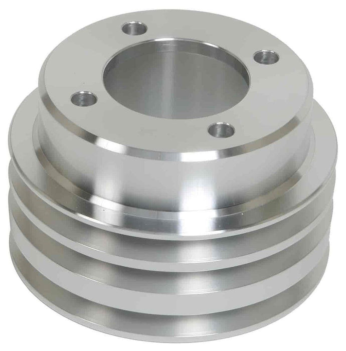 March Performance 3-Groove Crank Pulley with 4-Bolt Fluid Damper 5-1/2" MPP1539