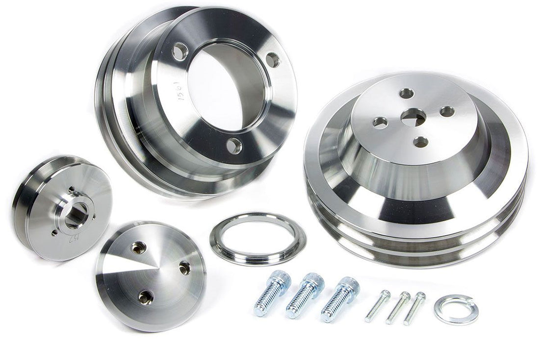 March Performance 2-Groove V-Belt Pulley Set MPP1560