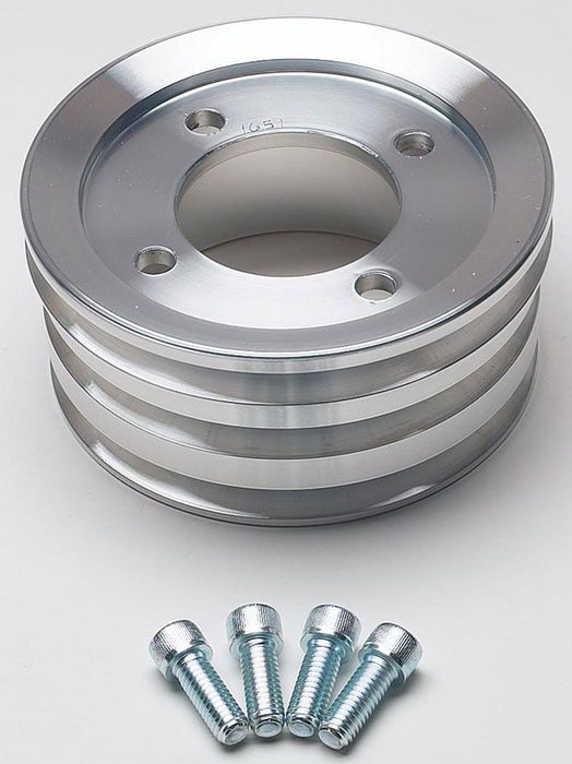 March Performance 3-Groove Crank Pulley 5-1/2", 1st Groove Offset is 1/16" MPP16