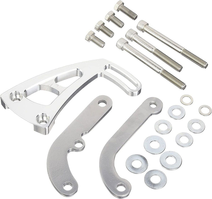 March Performance Ultra "Front Mounted" Upper & Lower Power Steering Bracket Kit