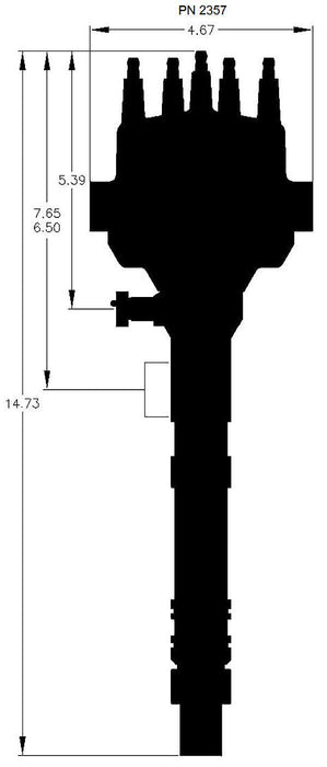 Pro-Billet Cam Sync Distributor MSD2357