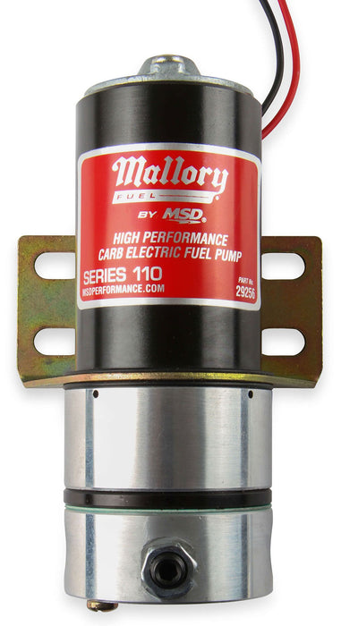 Mallory 110 GPH Competition Electric Fuel Pump MSD29256