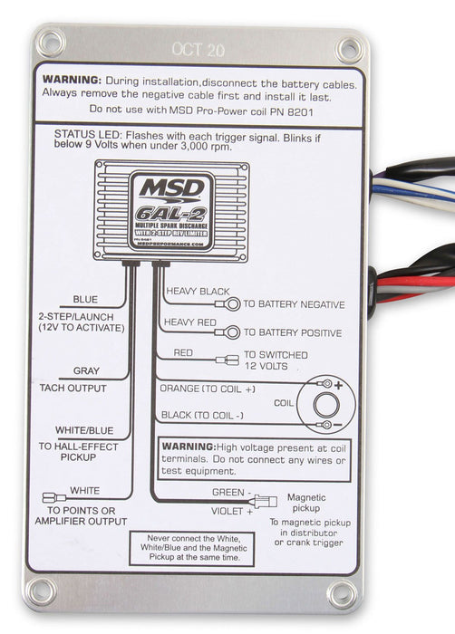 6AL-2 Ignition Control - Black MSD64213