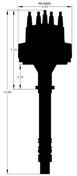 Pro-Billet Distributor MSD85551