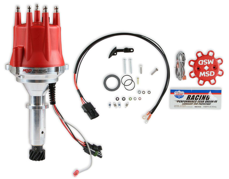 MSD Pro-Billet Ready-To-Run Distributor with Vacuum Advance MSD85891