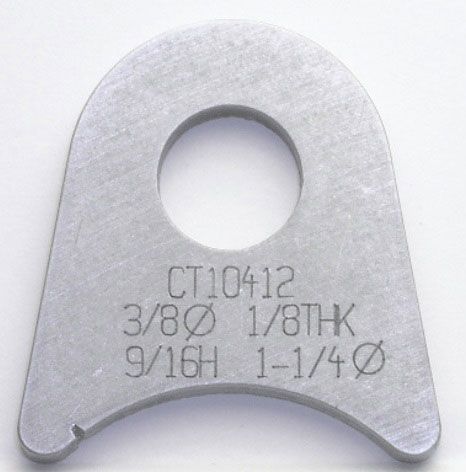 Weld-On Flat Tab 4130 Steel MZCT10412B