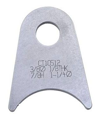 Weld-On Flat Tab 4130 Steel MZCT10512B