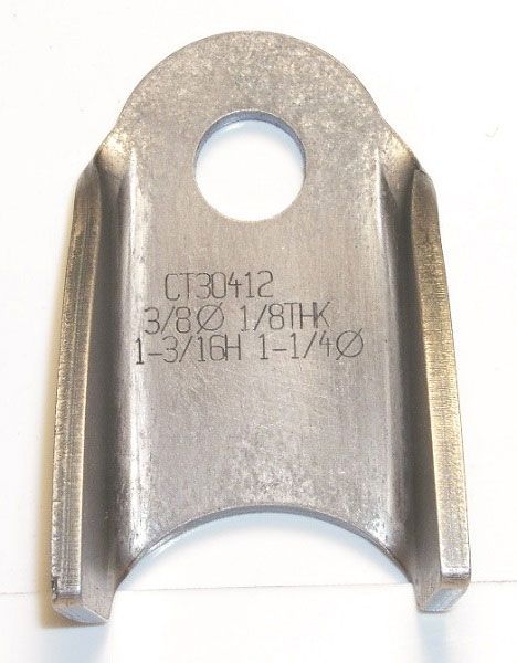 Weld-On Bent Tab 4130 Steel MZCT30412B