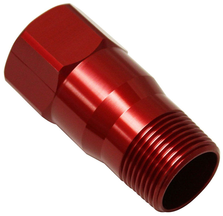 Water pump fitting extension, Red Finish MZWP1000R