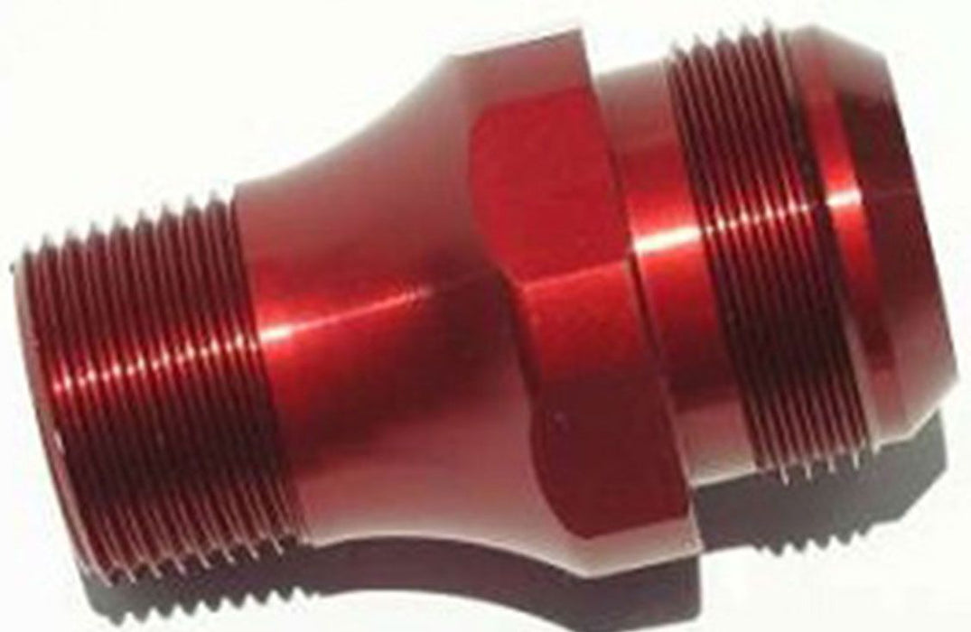 Inlet Fitting, 100 Series Electric Water Pumps -20AN Red Finish MZWP1020R