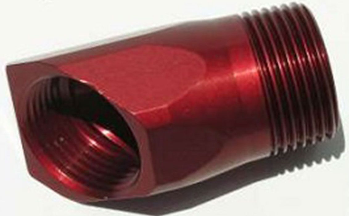 Inlet Fitting Adapter, Red Finish MZWP1045R