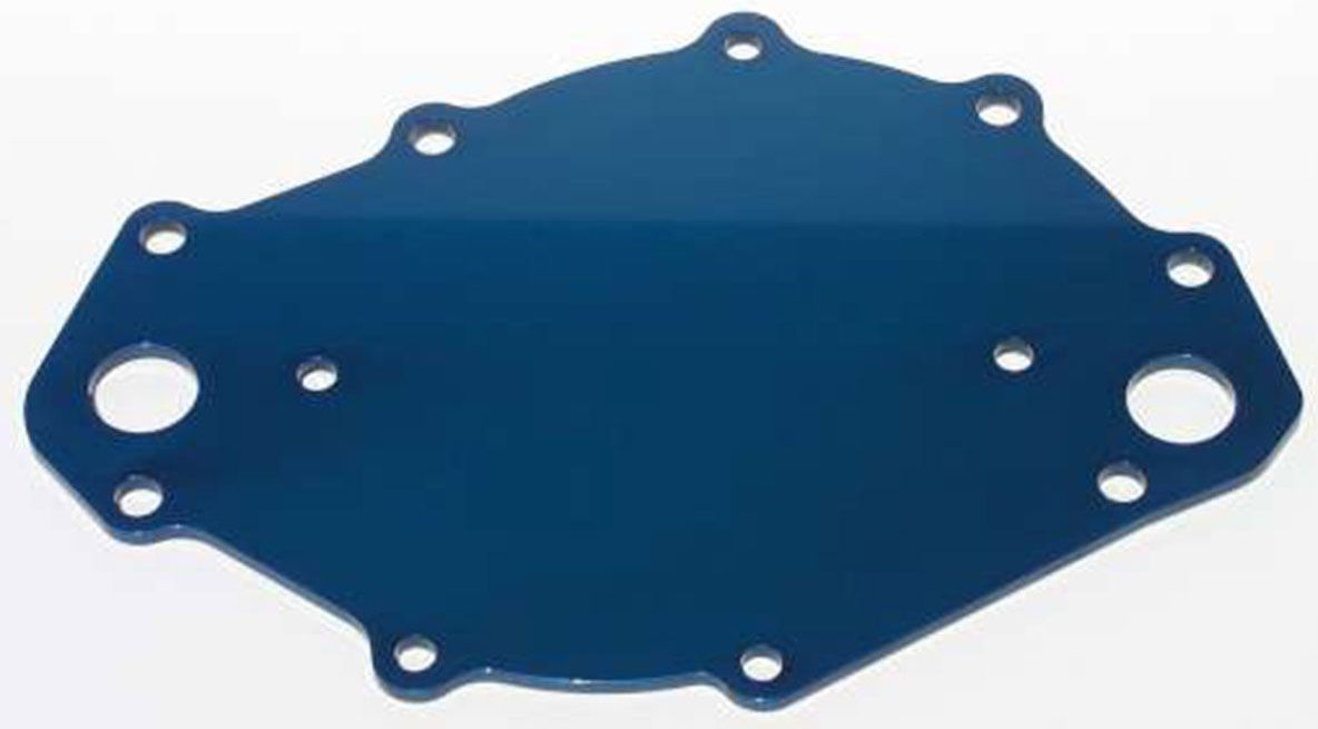 Big Block Ford 429/460 Backing Plate, Black Finish MZWP109B