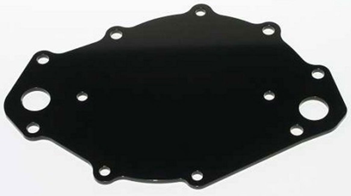 Big Block Ford 429/460 Backing Plate, Black Finish MZWP109S