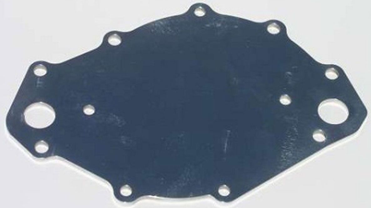 Big Block Ford 429/460 Backing Plate, Polished Finish MZWP109U