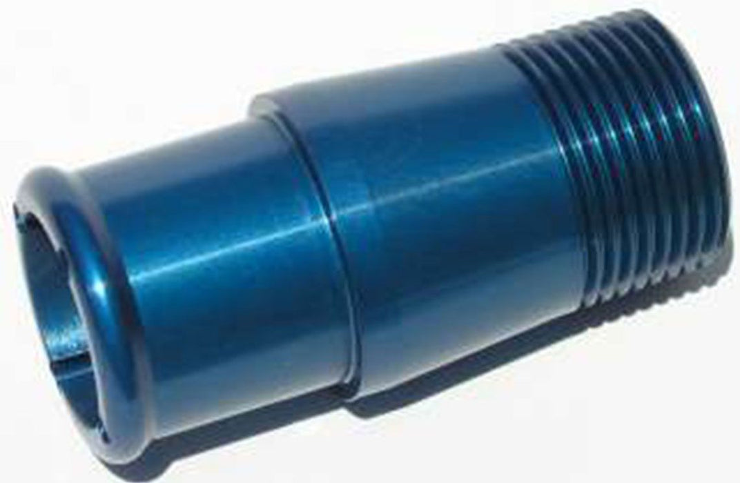 Inlet fitting, for 100 series electric water pumps, Blue Finish MZWP1125B