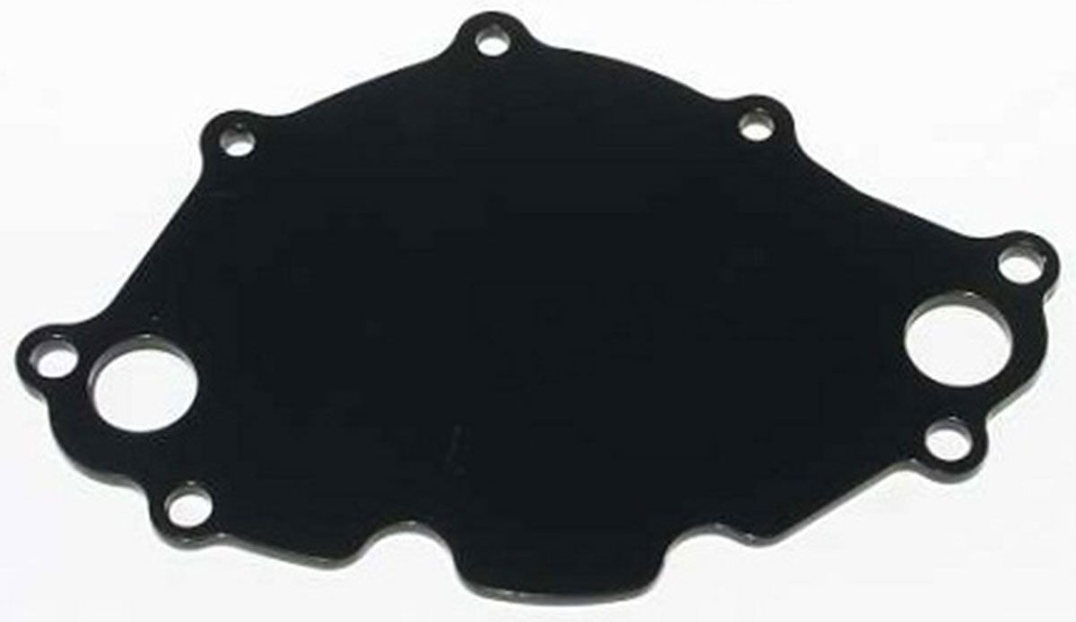 Small Block Ford Backing plate, Black Finish MZWP112S