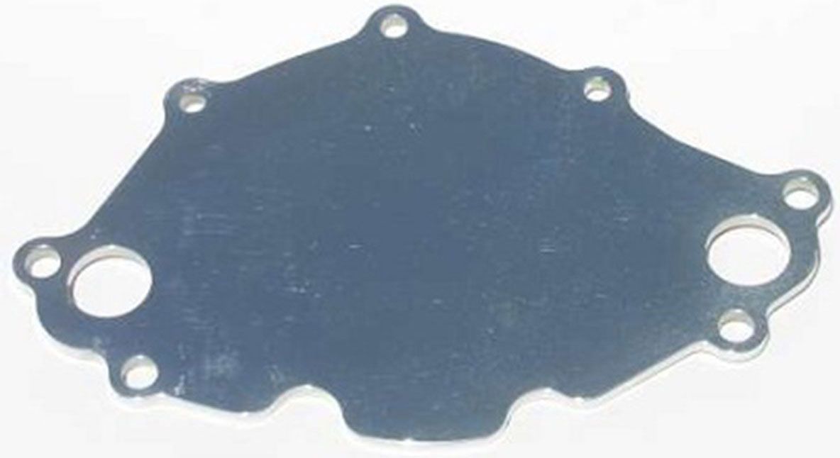 Small Block Ford Backing plate, Polished Finish MZWP112U