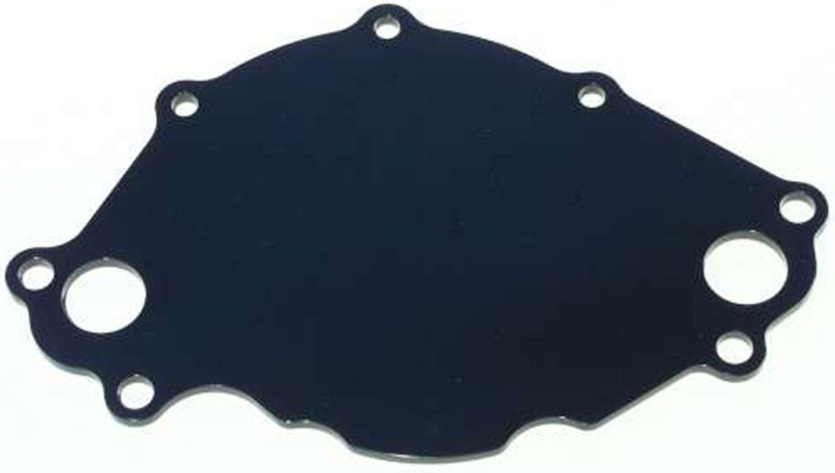 Small Block Ford 5.0L Backing plate, Blue Finish MZWP113B