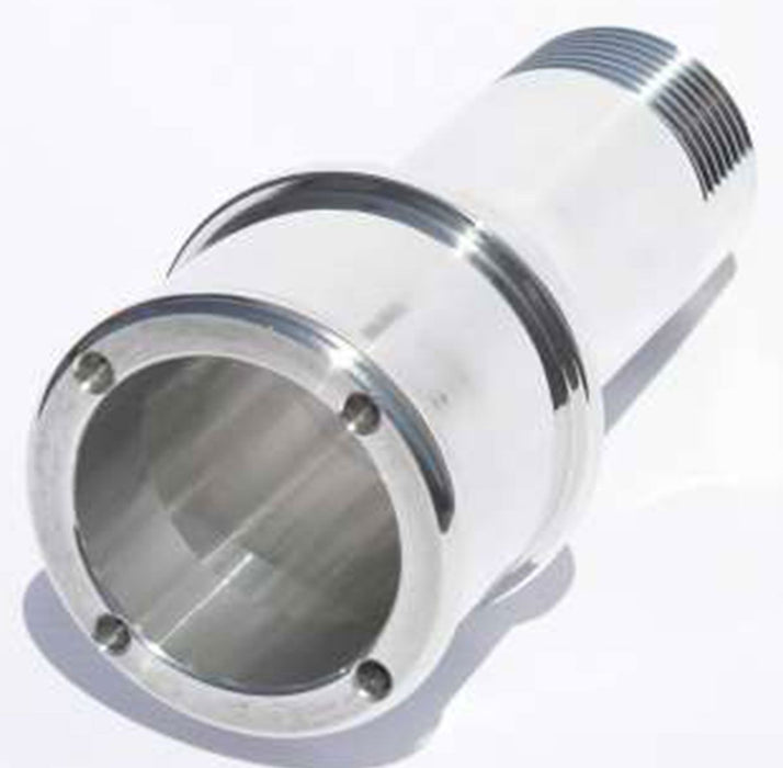 Inlet Fitting,Extended Length For 100 Series Electric Water Pumps Polished Finis