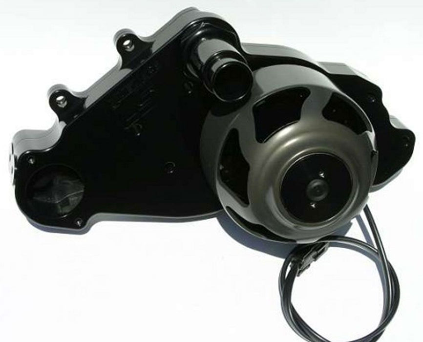 Electric Water Pump, Fits GM LS1 To LS8, High Flow Idler Style, Black Finish MZW