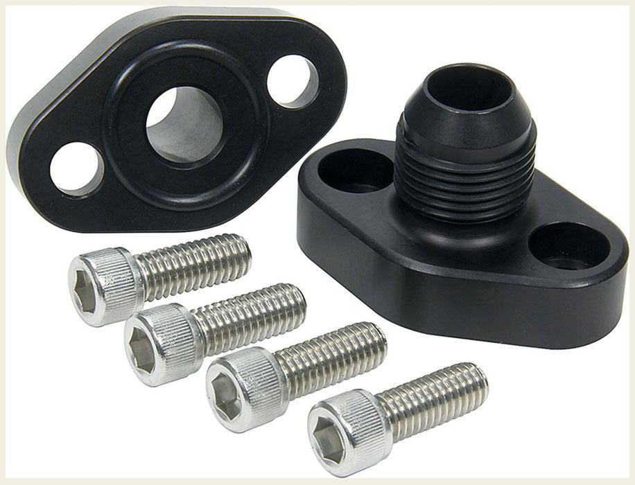 Block Adapters For Remote Pump System, Fits Small Block Chev MZWP8116ANS