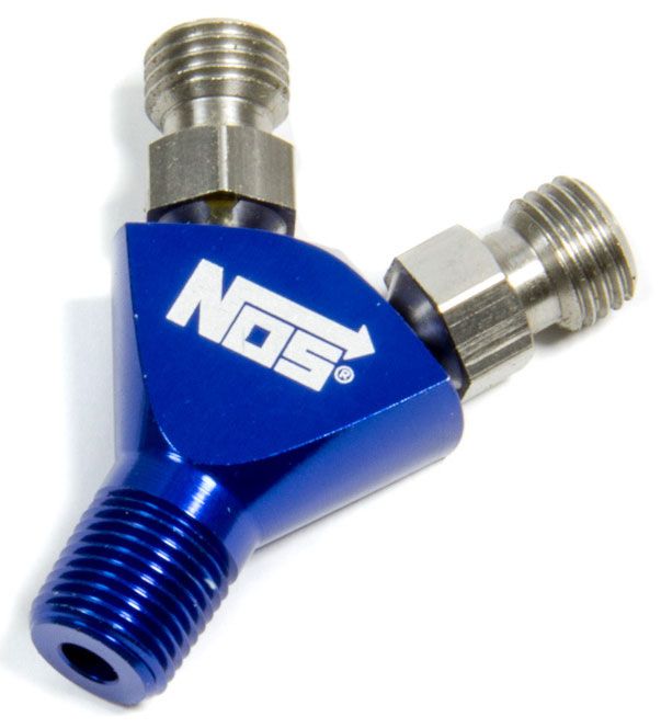 Flare Jet to 1/8" NPT "Y" Fitting (Blue) NOS17255