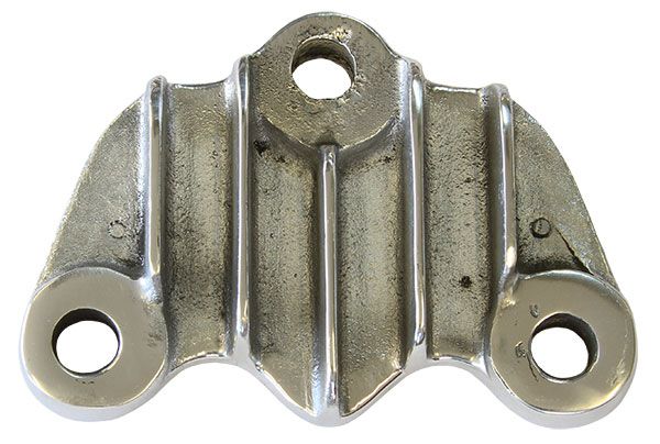 Polished Finned Aluminium Carburettor Block Of Plate OTBO3B