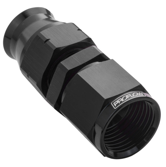 Proflow 5/16in. Tube To Female -06AN Hose End Aluminium Tube Adaptor, Black